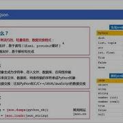Python Tutorial 44 Python的json模块