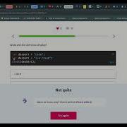 08 Module Quiz Introduction To JavaScript Sololearn