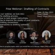 Drafting Of Contracts