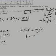 Year 2 Statistics S1 1 Regression And Correlation Example 1