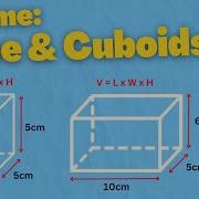 Finding Volume Of Cube And Cuboid