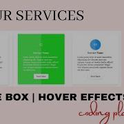 Service Box Hover Effects HTML CSS