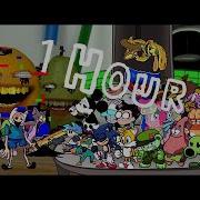 1 Hour FNF Sliced But Everyone Sings It Different Characters Sing It VS Corrupted Annoying Orange