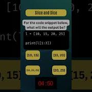 Can You Solve This Python Question 6 Slice And Dice Python Quiz