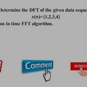 04 Decimation In Time DIT Example 4 Point Of FFT Mathematical 4 Point Example Of FFT AL AMIN