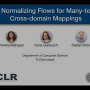 ICLR 2020 Latent Normalizing Flows For Many To Many Cross Domain Mappings