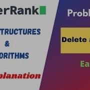 Delete A Node Of A Linked List HackerRank Problem Solving Data Structures LinkedList