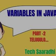 Variables In Java Part 2 Declaration Initialization Memory Storage Java In Telugu