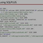Create CDB Manually Using Sqlplus