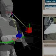 Position Based Visual Servoing Geodesic Robot View