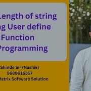 Find Length Of String Using User Define Function C Programming