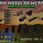 Matcha S Modern Modular Weaponry Full Showcase 3D Guns Addon For Minecraft Bedrock PE 1 21 111
