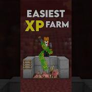 Minecraft Easiest XP Farm XP Farm Tutorial Shorts