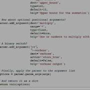 Crucial Python 09 Argparse