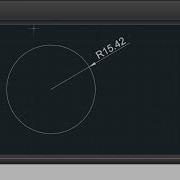 Radius And Diameter Dimensions Annotation In BabaCAD