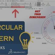 SolidWorks Sketch Tutorial E013 SolidWorks Sketch Circular Pattern For Beginners In English