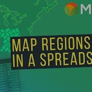 How To Map A Spreadsheet Containing Areas Or Regions