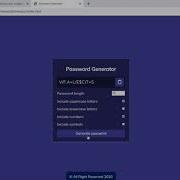 Password Generator App In JavaScript With Source Code Source Code Projects
