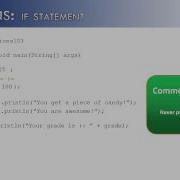 Decisions Part 1 If Statements Java
