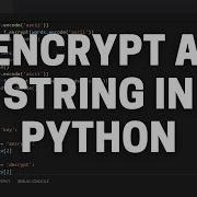 Encryption In Python Using Command Line And Saving The Key In A File Python Tutorial