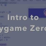 В понедельник я написал код Введение в Pygame Zero