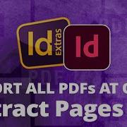 Multi PDF Export From InDesign Extract Pages 2 0 Script