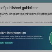 Introduction To ACMG Genetic Variant Classification