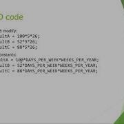 COMP1010 Constants Coding Standards