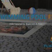Architectural Pool Simulation In Blender With The FLIP Fluids Addon