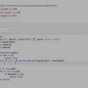 Leetcode Word Search Python