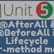 BeforeAll And AfterAll Methods In Lifecycle Per Method Mode