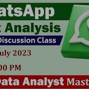 WhatsApp Chat Analysis FREE Data Analyst Master Class End To End Project Discussion IHHPET