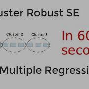 R Cluster Robust Standard Errors In Regression In 60 Seconds