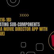 16 Creating Sub Components In Angular Build A Movie Director App With Angular Angular