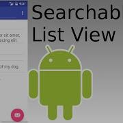 Android Studio Create Search View That Lists Results In Expandable List View