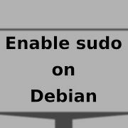 Enable Sudo On Debian