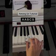 Among Us Piano Tutorial Not Fake Or