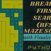 Breadth First Search BFS In Python Python Maze World Pyamaze