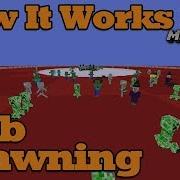 Tutorial How It Works Mob Spawning Minecraft Bedrock 1 8 Win10 PE
