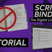 Script Binder The Digital Lined Script Tutorial