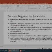 Dynamic Fragment