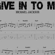 Michael Jackson Feat Slash GIVE IN TO ME 1st 2nd Guitar Solo Tutorial Tab Sheet Music