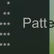 Pattern 3 In Java Using Bluej Easy Method With Code