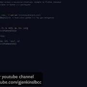 Building Flatten Generator Demonstrating Yield From Python Feature