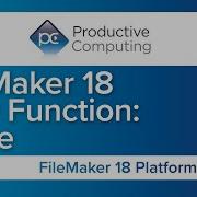 FileMaker 18 New Features While Function