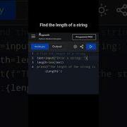 Find The Length Of A String Program Python Coding Python