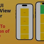 SwiftUI ScrollView Scroll To Position Of A Particular View Using ScrollViewReader