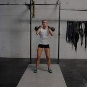 Double Kettlebell Thruster CrossFit Exercise Guide