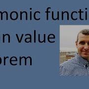 Harmonic Functions Mean Value Theorem