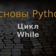 Основы Python 12 цикл While